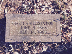 Martha Melissa <I>Hensley</I> Poe 