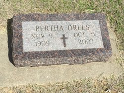 Bertha <I>Binder</I> Drees 