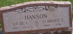 Maude E. <I>Foss</I> Hanson 