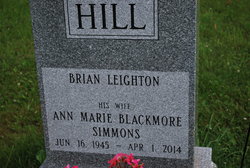 Ann Marie Blackmore <I>Simmons</I> Hill 
