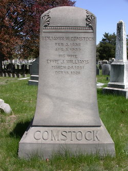 Effie J. <I>Williams</I> Comstock 