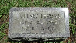 Joseph Henry Bowman 