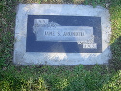 Jane Winifred <I>Stevens</I> Arundell 