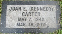 Joan E <I>Kennedy</I> Carter 