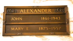 Mary Elizabeth <I>Montgomery</I> Alexander 
