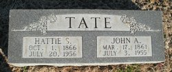 Hattie <I>Satterfield</I> Tate 