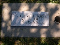 Zella <I>Shaw</I> Elgan 