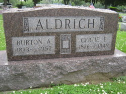 Gertrude E. “Gertie” <I>Rowe</I> Aldrich 