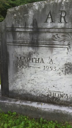 Martha A <I>Myers</I> Arter 