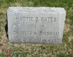 Hattie B <I>Gates</I> Burnham 