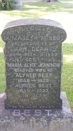 Maria Alice <I>Jennings</I> Best 
