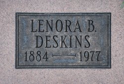Lenora Belle “Nora” <I>Ross</I> Deskins 