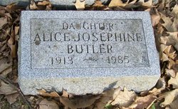 Alice Josephine <I>Hatch</I> Butler 
