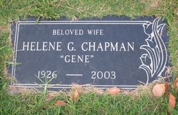 Helene G. “Gene” Chapman 