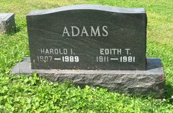 Harold Ivan Adams 