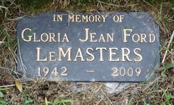 Gloria Jean <I>LeMasters</I> Ford 
