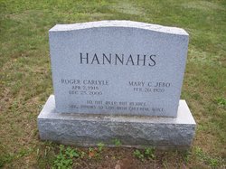 Mary C. <I>Jebo</I> Hannahs 