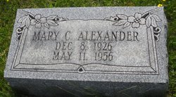 Mary Catherine <I>Spangler</I> Alexander 