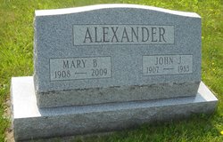 Mary B Alexander 