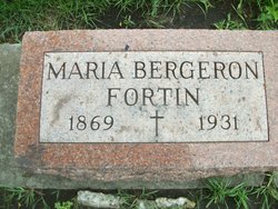 Maria <I>Bergeron</I> Fortin 