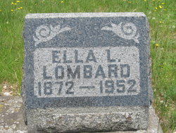 Ella L <I>Snow</I> Lombard 