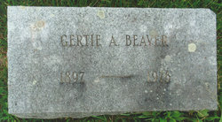 Gertrude Agnes “Gertie” <I>Brouse</I> Beaver 