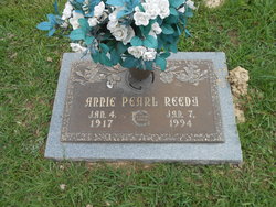 Annie Pearl “Pearl” <I>Ward</I> Reedy 