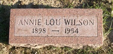 Annie Lou <I>Baker</I> Wilson 