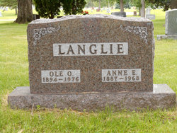 Anne Elizabeth <I>Larsdatter Henmo</I> Langlie 