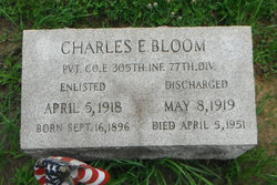 Charles E Bloom 