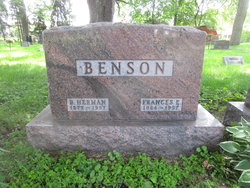 Frances Ellen <I>Dorr</I> Benson 