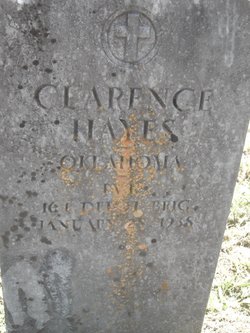Pvt Clarence Hayes 