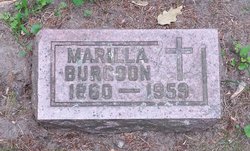 Marilla <I>Mapes</I> Burgoon 
