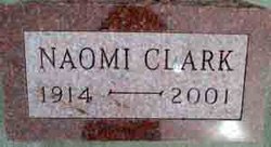 Naomi Eloise <I>Clark</I> Steagle 