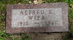 Alfred E Wier Sr.