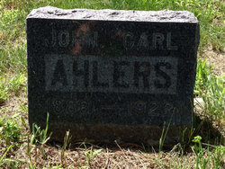 Johann Carl “John” Ahlers 