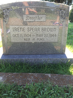 Irene <I>Spear</I> Brown 