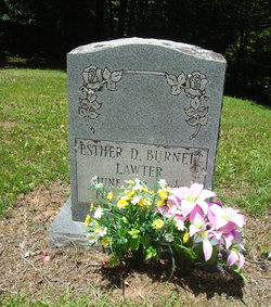 Esther <I>DeHart</I> Burnett Lawter 