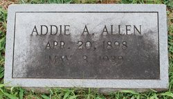 Addie <I>Adkins</I> Allen 