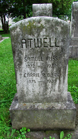 Carrie P. <I>Barr</I> Atwell 