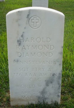 Harold Raymond Diamond 