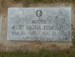 Ruby <I>Higbie</I> Edmonds 