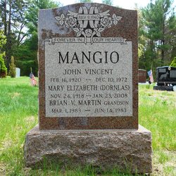 Mary Elizabeth <I>Dornlas</I> Mangio 