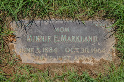 Minnie Ellen <I>Brassfield</I> Markland 