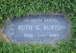 Ruth <I>Gonzales</I> Burton 