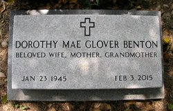 Dorothy Mae <I>Glover</I> Benton 