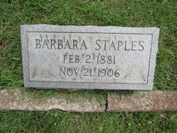 Mrs Barbara <I>Fortney</I> Staples 