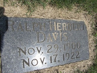 Ralph Hebert Davis 