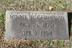 Minnie Helen <I>Cobb</I> Geohegan 