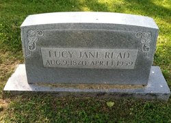 Lucy Jane <I>Morgan</I> Read 